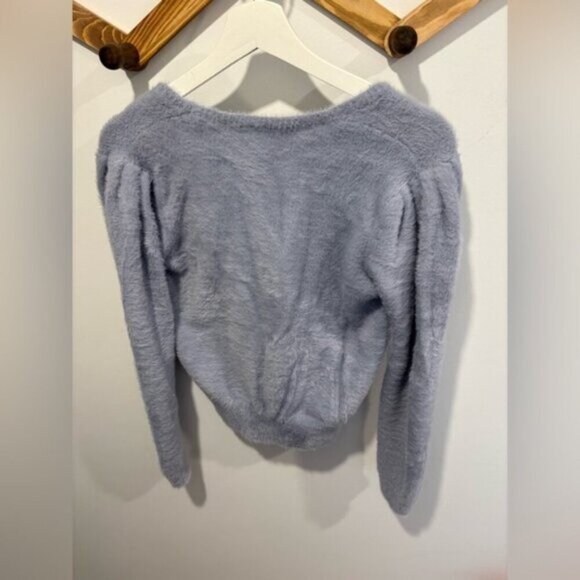 ASTR the label Womens Sheresa Plush Furry Wrap Sweater - Picture 6 of 8